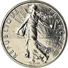 Coin, France, Semeuse, 1/2 Franc, 1995, Paris, BU, MS(65-70), Nickel, KM:931.1