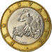 Coin, Monaco, Rainier III, 10 Francs, 1993, EF(40-45), Bi-Metallic, KM:163
