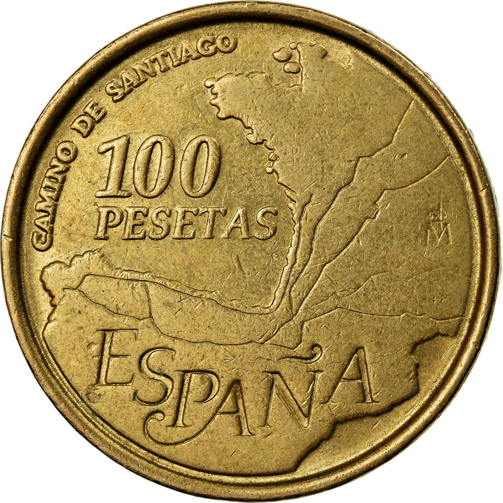 Moneda, España, Juan Carlos I, 100 Pesetas, 1993, Madrid, MBC, Aluminio -