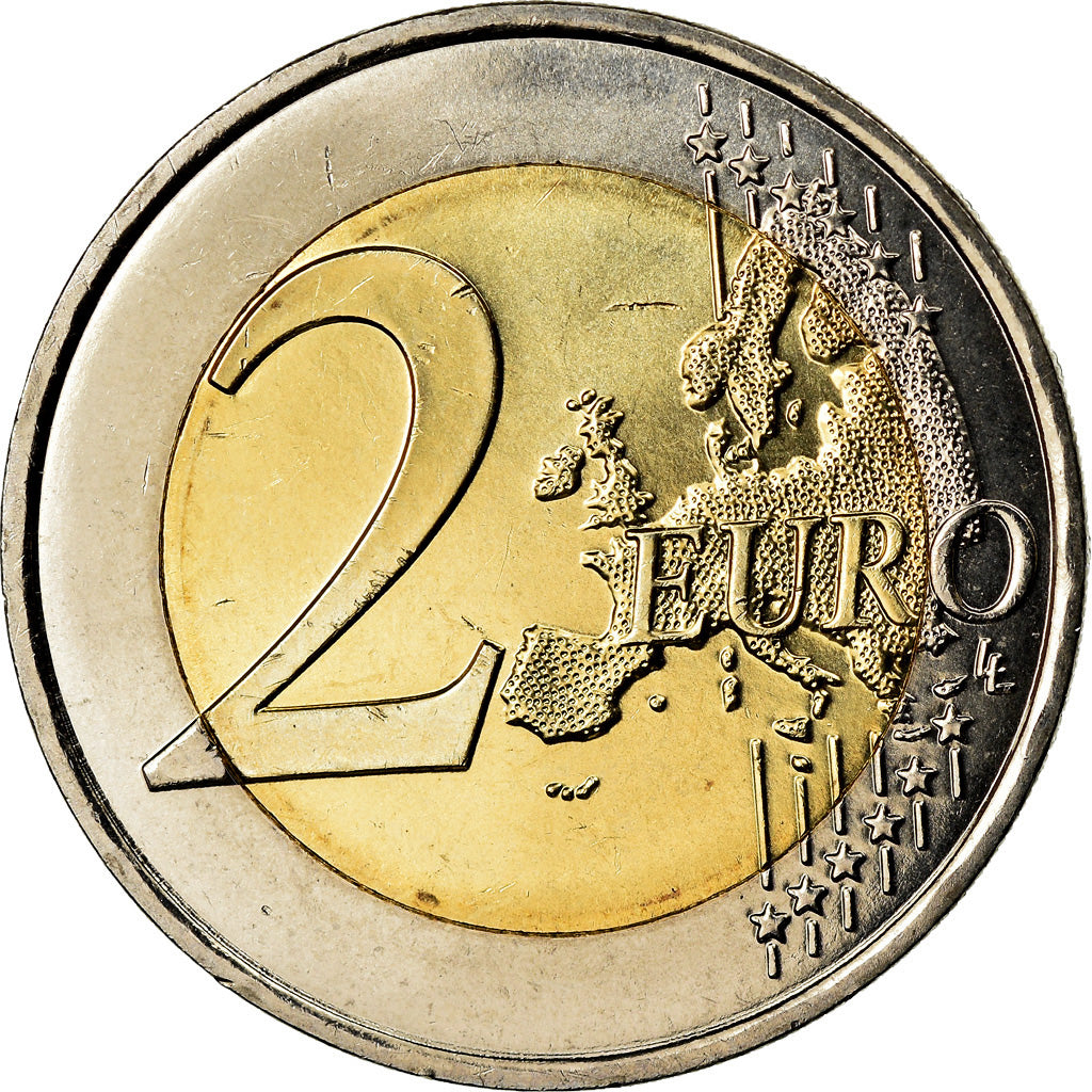 France, 2 Euro, D-Day, 2014, KM 2174, SUP, Bi-Metallic, Gadoury:18