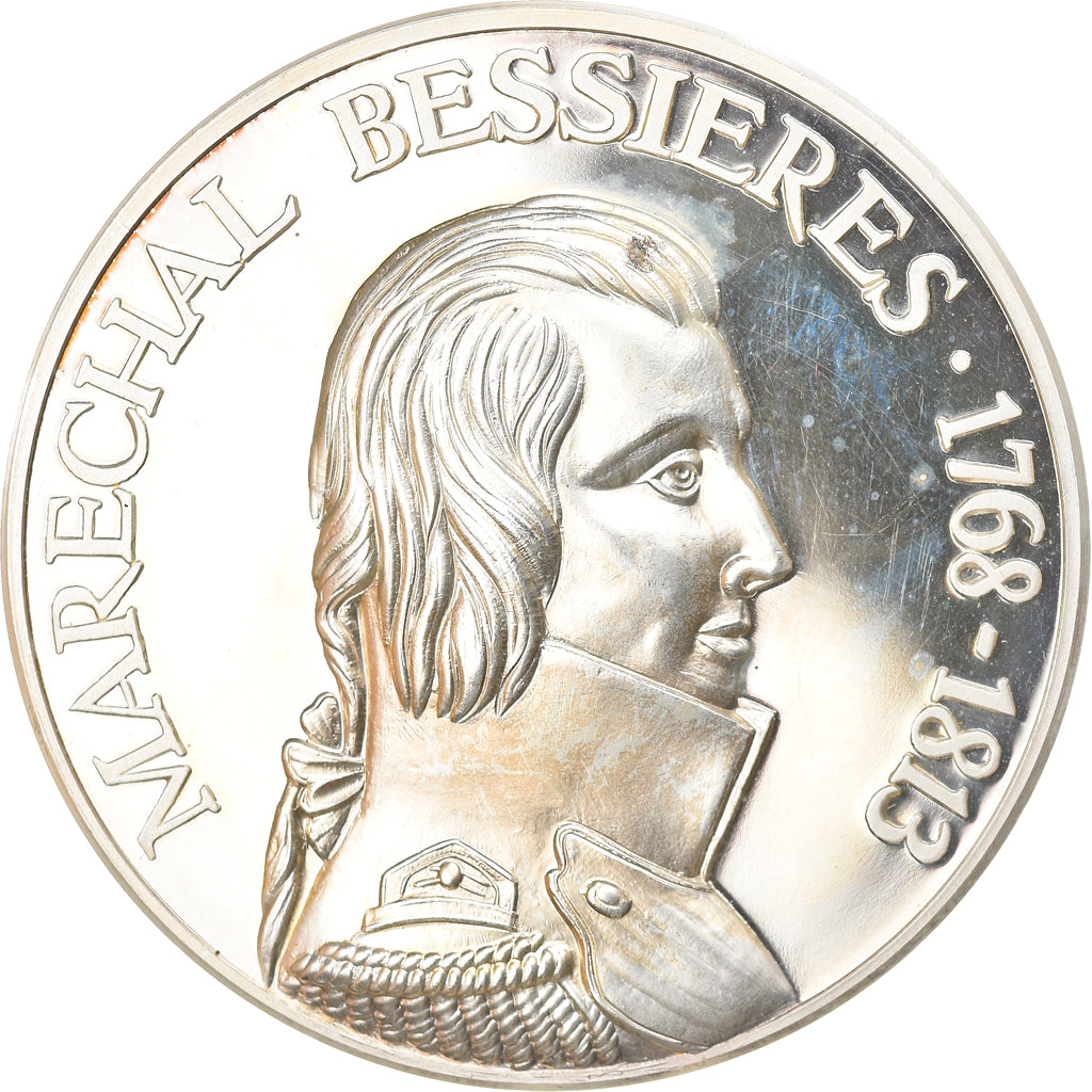 France, Médaille, Napoléon Ier, Maréchal Bessières, History, 1976, FDC