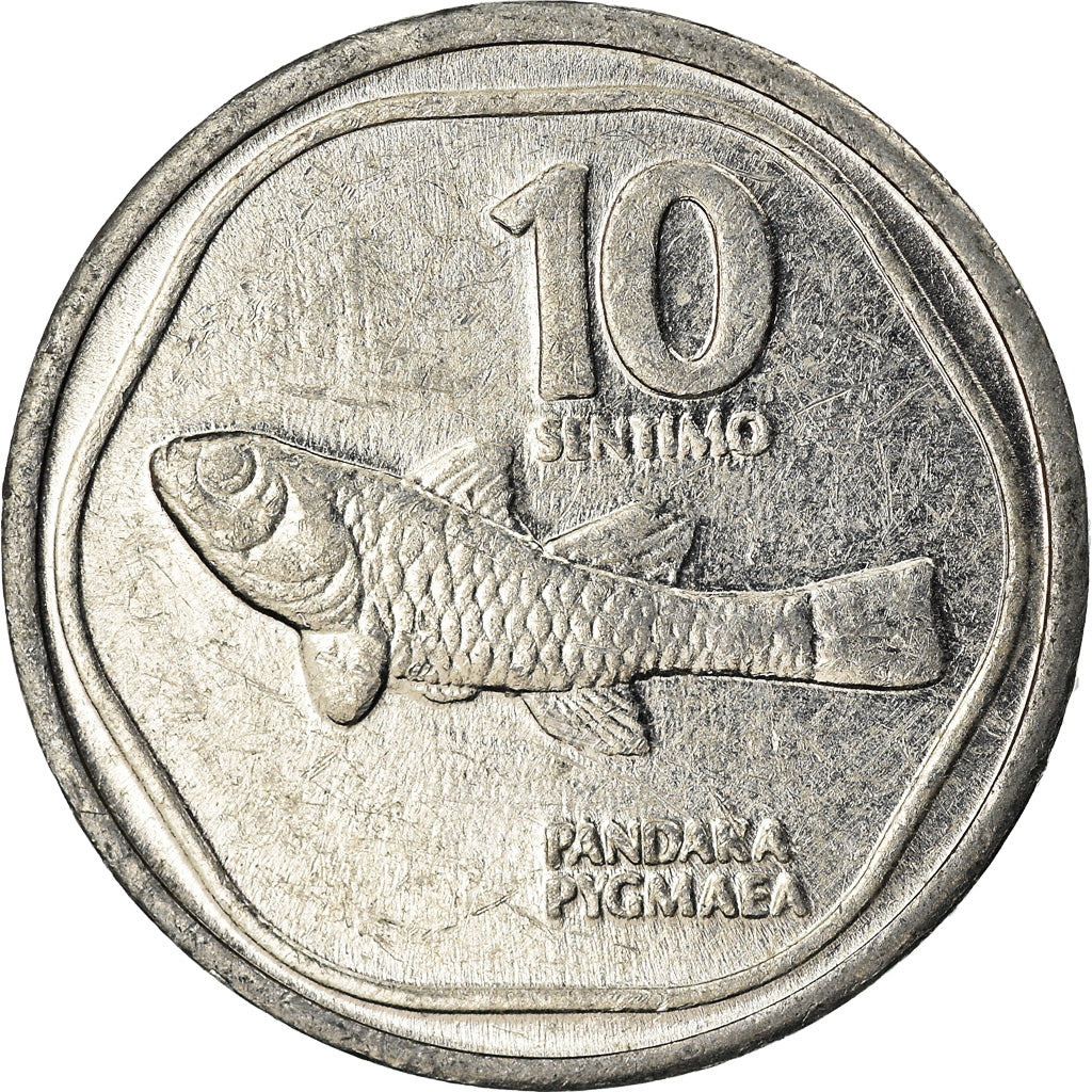 Coin, Philippines, 10 Sentimos, 1991, EF(40-45), Aluminum, KM:240.2