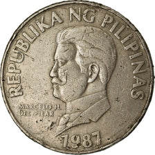 Monnaie, Philippines, 50 Sentimos, 1987, TB, Copper-nickel, KM:242.1