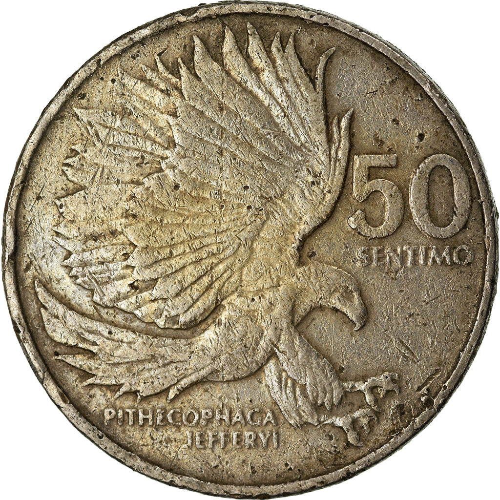 Monnaie, Philippines, 50 Sentimos, 1987, TB, Copper-nickel, KM:242.1