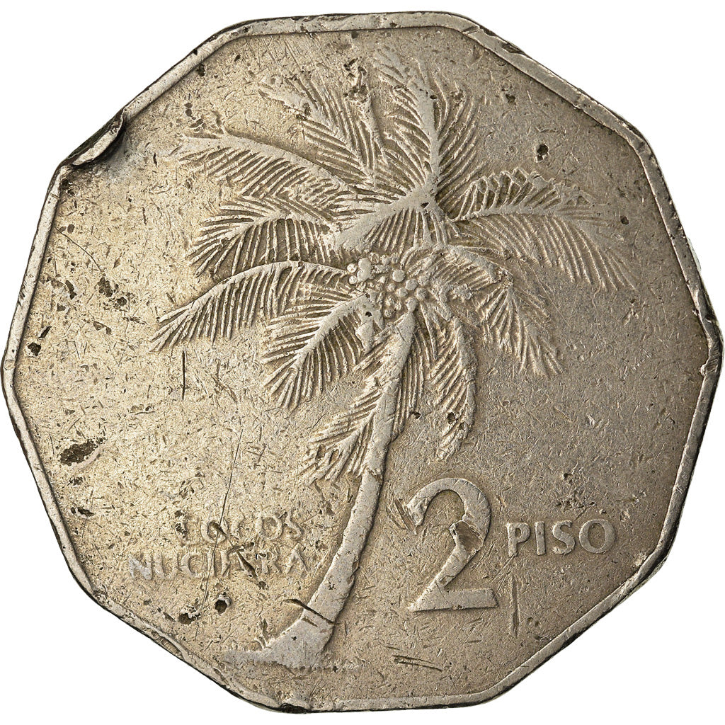 Coin, Philippines, 2 Piso, 1985, VF(20-25), Copper-nickel, KM:244