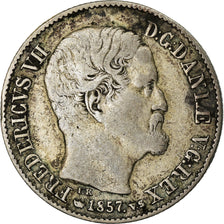 Coin, Denmark, Frederik VII, 16 Skilling Rigsmont, 1857, Copenhagen, VF(20-25)
