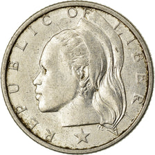 Münze, Liberia, 10 Cents, 1960, VZ, Silber, KM:15