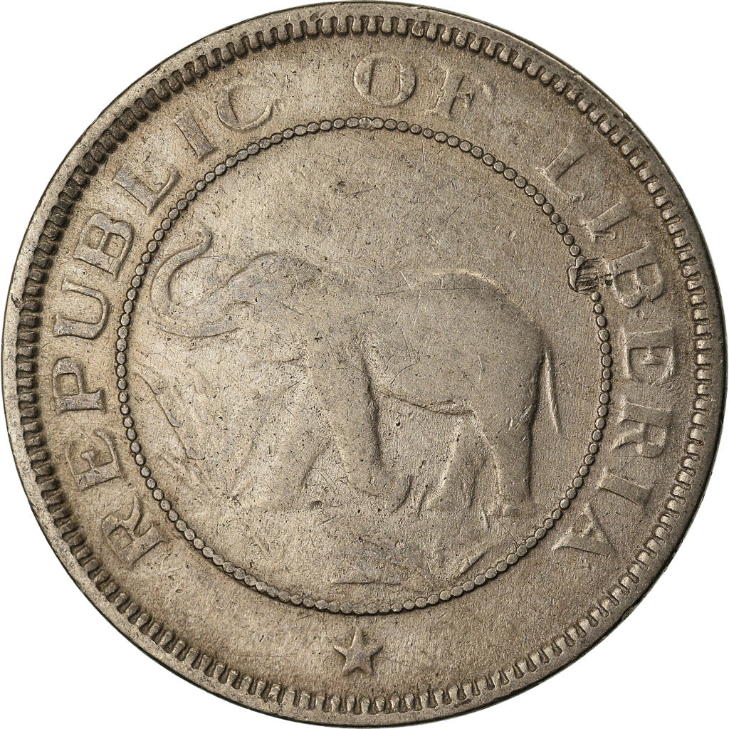 Coin, Liberia, Cent, 1941, Heaton, VF(20-25), Copper-nickel, KM:11a