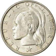 Coin, Liberia, 10 Cents, 1960, AU(50-53), Silver, KM:15