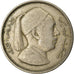 Coin, Libya, Idris I, 2 Piastres, 1952, EF(40-45), Copper-nickel, KM:5