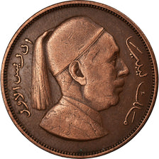 Coin, Libya, Idris I, 2 Milliemes, 1952, EF(40-45), Bronze, KM:2