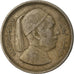 Moneta, Libia, Idris I, Piastre, 1952, VF(20-25), Miedź-Nikiel, KM:4