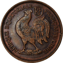 Monnaie, Afrique-Équatoriale française, 50 Centimes, 1943, Pretoria, SUP