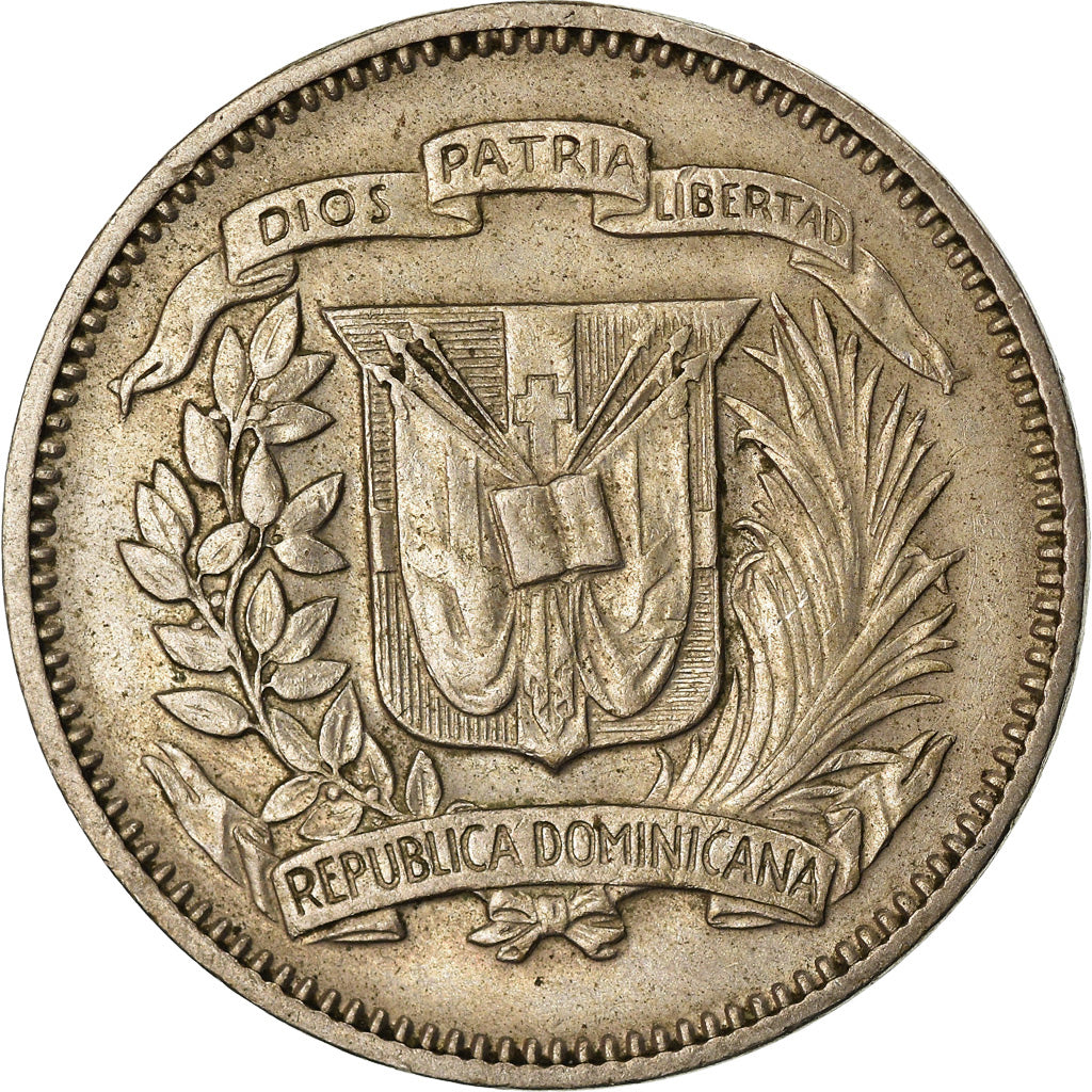 Monnaie, Dominican Republic, 5 Centavos, 1974, TTB+, Copper-nickel, KM:18