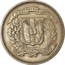 Monnaie, Dominican Republic, 5 Centavos, 1974, TTB+, Copper-nickel, KM:18