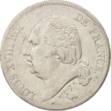 Coin, France, Louis XVIII, Louis XVIII, 5 Francs, 1824, Lille, AU(50-53)