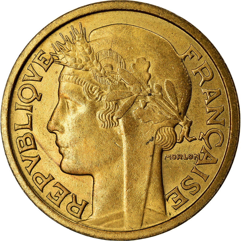 Moneta, Francia, Morlon, 2 Francs, 1938, Paris, SPL-, Alluminio-bronzo, KM:886