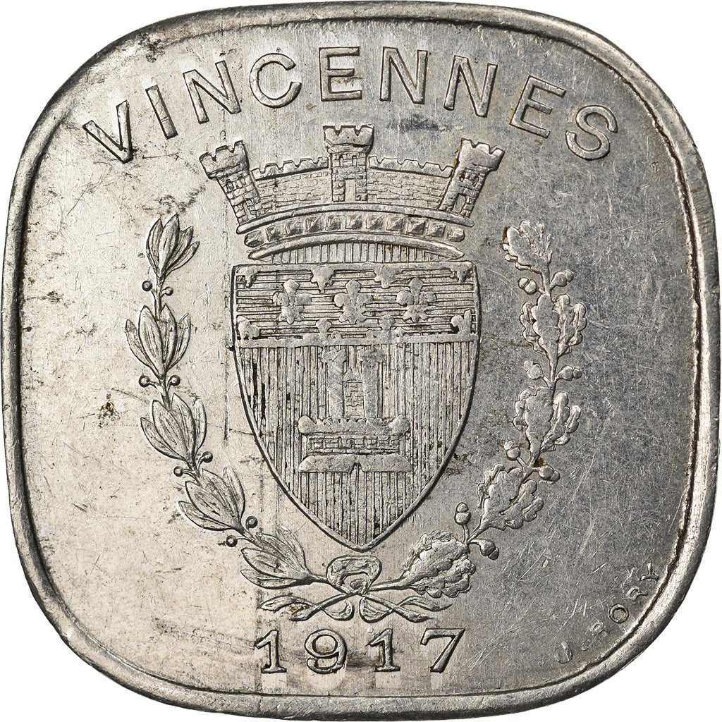 Moeda, França, 20 Centimes, 1917, EF(40-45), Alumínio, Elie:10.1