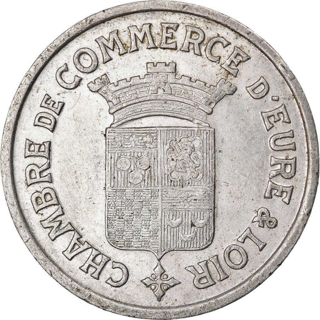 Moeda, França, 25 Centimes, 1922, EF(40-45), Alumínio, Elie:10.3