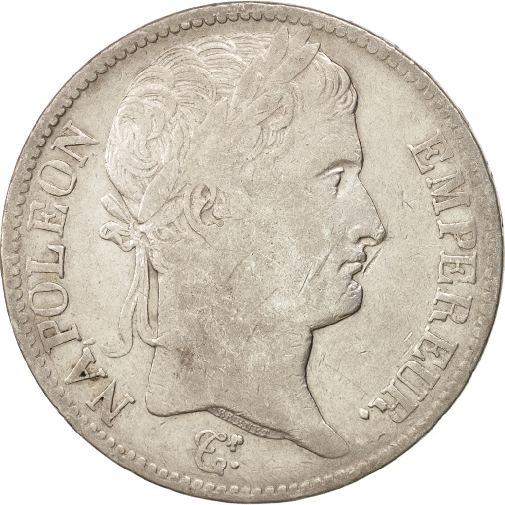 France, Napoléon I, 5 Francs, 1813, La Rochelle, VF(30-35), Silver, KM:694.6