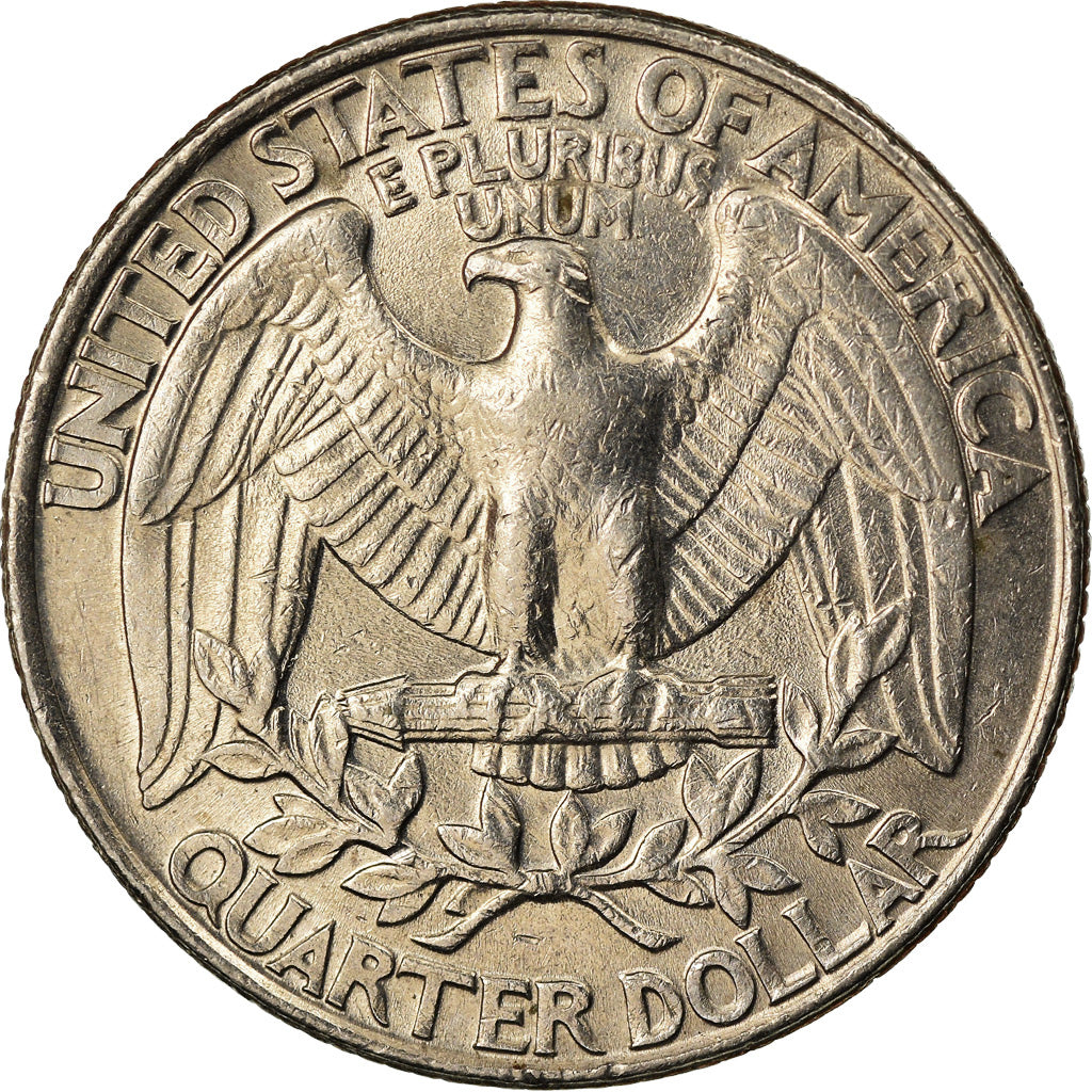 Coin, United States, Washington Quarter, Quarter, 1992, U.S. Mint, Denver