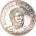 Francia, medaglia, Napoléon Ier, Maréchal Murat, History, 1976, FDC, Argento