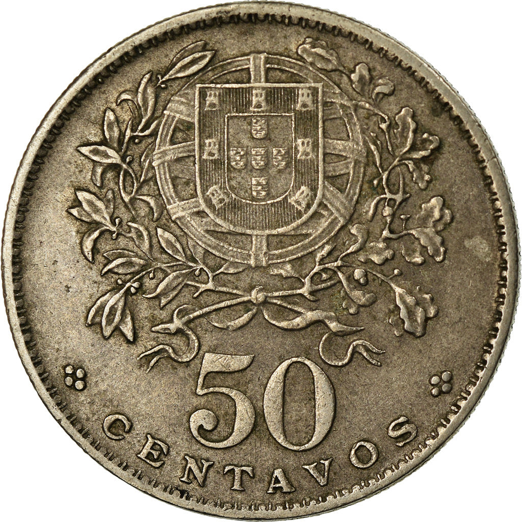 Münze, Portugal, 50 Centavos, 1968, SS+, Copper-nickel, KM:577