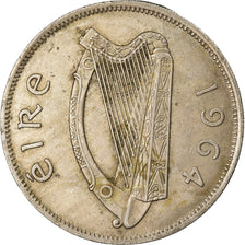 Coin, IRELAND REPUBLIC, 1/2 Crown, 1964, EF(40-45), Copper-nickel, KM:16a