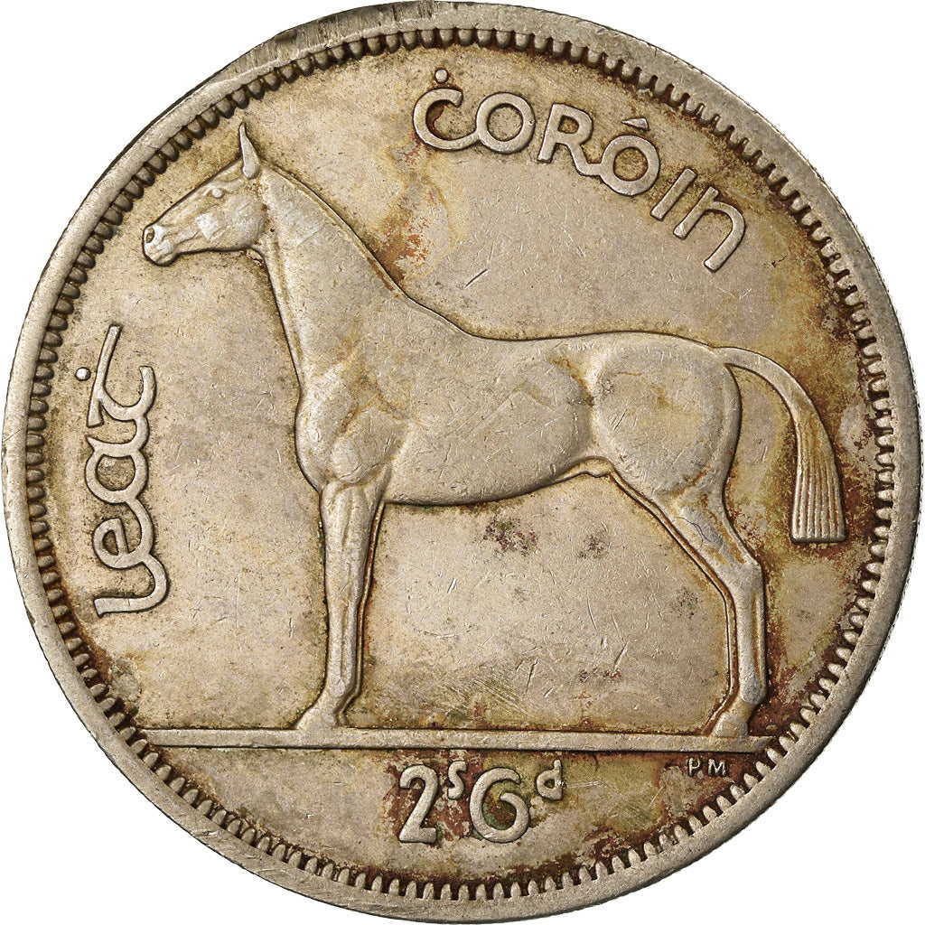 Coin, IRELAND REPUBLIC, 1/2 Crown, 1964, EF(40-45), Copper-nickel, KM:16a