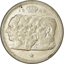 Münze, Belgien, 100 Francs, 100 Frank, 1949, SS, Silber, KM:139.1