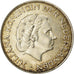 Coin, Netherlands, Juliana, 2-1/2 Gulden, 1960, EF(40-45), Silver, KM:185