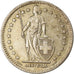Coin, Switzerland, 2 Francs, 1946, Bern, EF(40-45), Silver, KM:21