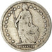Coin, Switzerland, Franc, 1886, Bern, F(12-15), Silver, KM:24