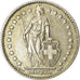 Coin, Switzerland, Franc, 1961, Bern, AU(50-53), Silver, KM:24