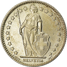 Coin, Switzerland, Franc, 1961, Bern, AU(50-53), Silver, KM:24