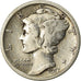 Coin, United States, Mercury Dime, Dime, 1917, U.S. Mint, San Francisco