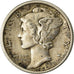 Monnaie, États-Unis, Mercury Dime, Dime, 1918, U.S. Mint, Philadelphie, TTB
