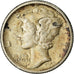 Coin, United States, Mercury Dime, Dime, 1918, U.S. Mint, San Francisco