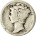 Moneta, Stati Uniti, Mercury Dime, Dime, 1919, U.S. Mint, Philadelphia, MB