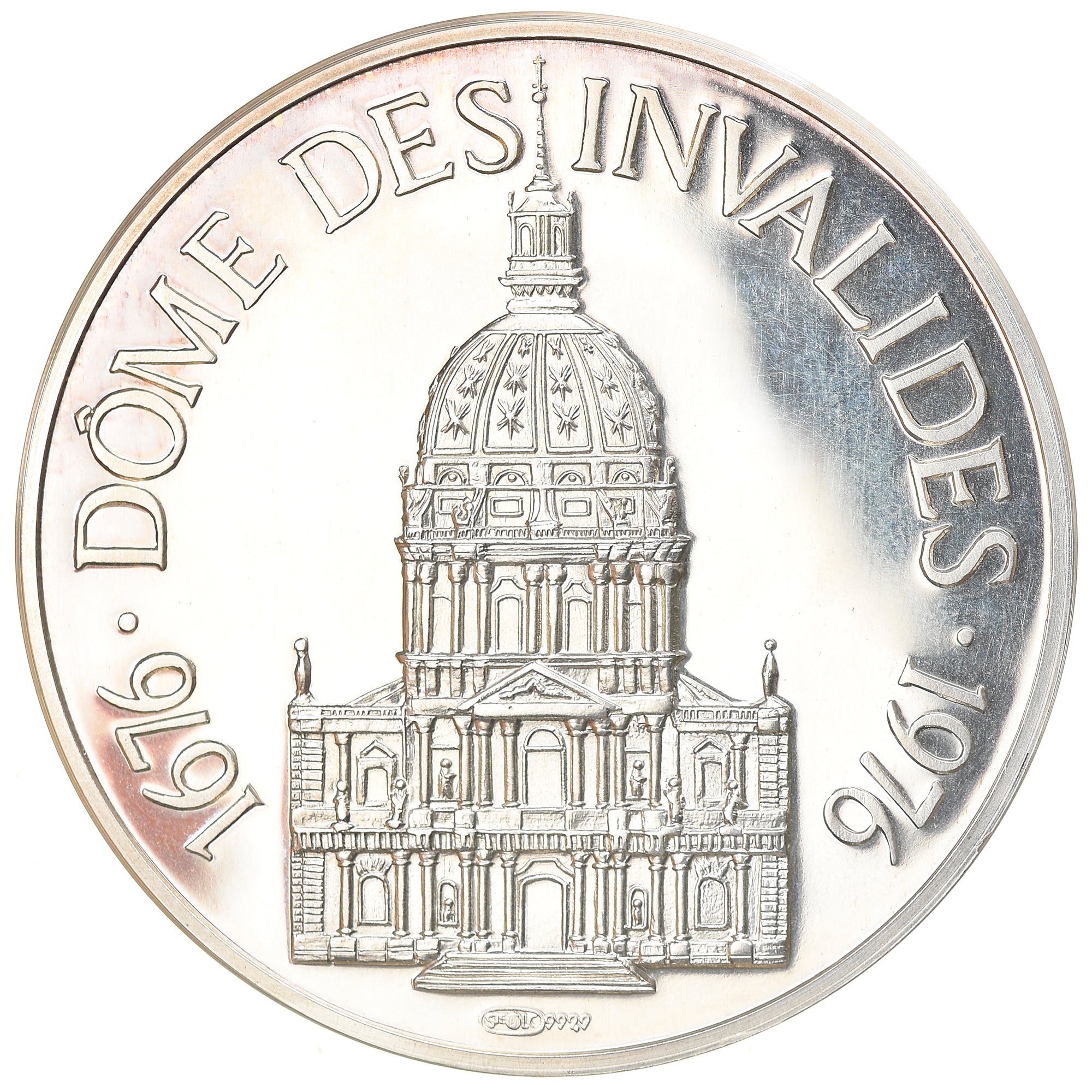 France, Medal, Napoléon Ier, Maréchal Soult, History, 1976, MS(65-70), Silver