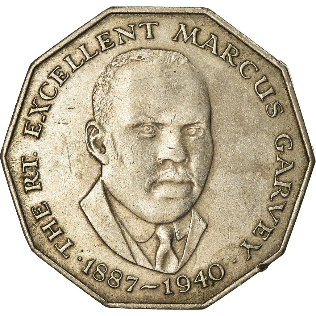 Coin, Jamaica, Elizabeth II, 50 Cents, 1985, EF(40-45), Copper-nickel, KM:65