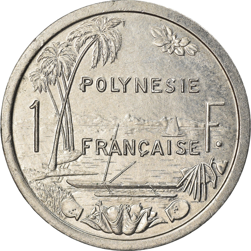 Coin, French Polynesia, Franc, 2004, Paris, AU(50-53), Aluminum, KM:11