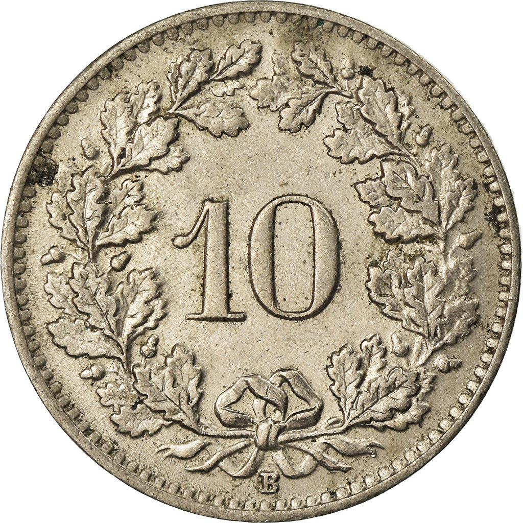 Monnaie, Suisse, 10 Rappen, 1947, Bern, TTB, Copper-nickel, KM:27