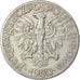 Moneta, Polonia, 5 Zlotych, 1960, Warsaw, MB+, Alluminio, KM:47