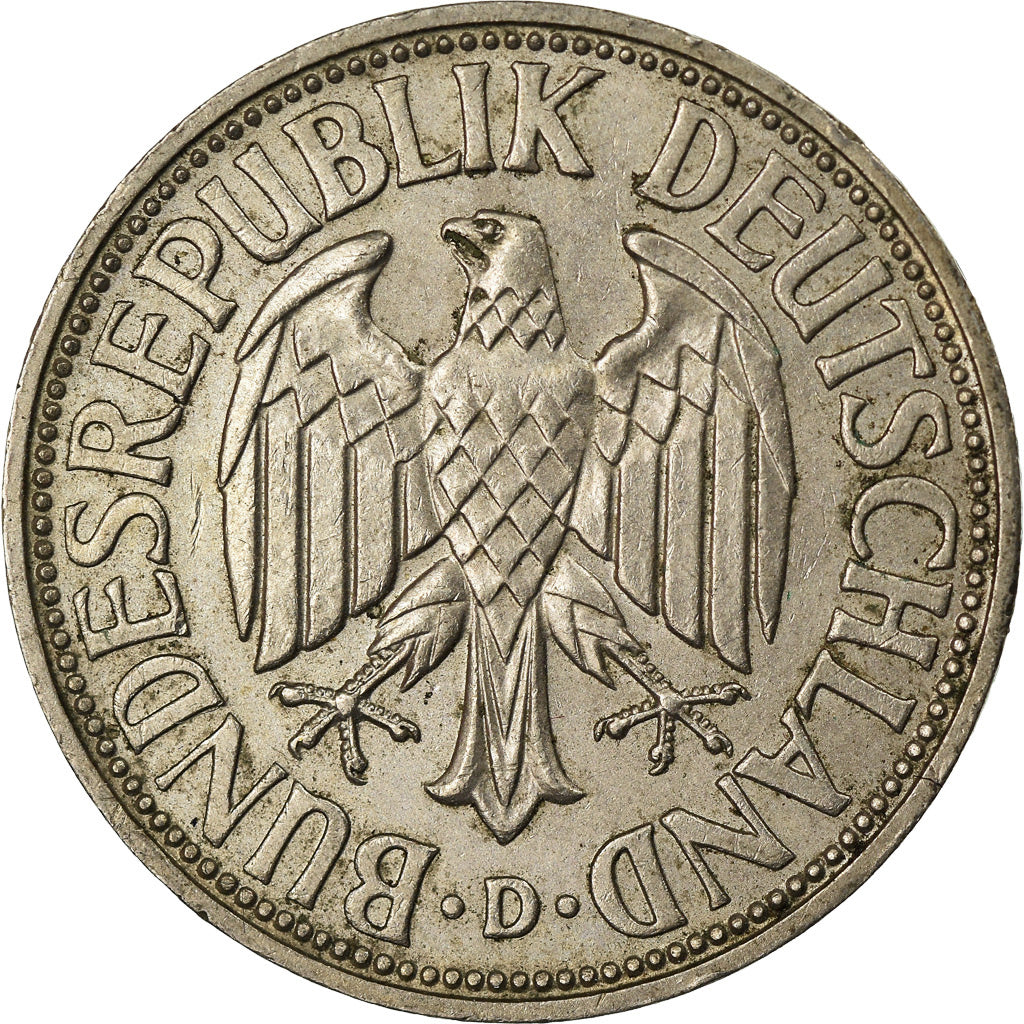 Moeda, ALEMANHA - REPÚBLICA FEDERAL, Mark, 1967, Munich, EF(40-45)