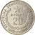 Moeda, Madagáscar, 20 Ariary, 1978, British Royal Mint, EF(40-45), Níquel