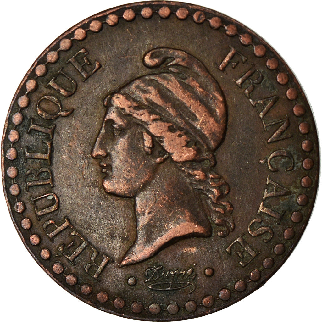 Münze, Frankreich, Dupré, Centime, 1848, Paris, SS, Bronze, KM:754, Gadoury:84