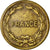 Moeda, França, France Libre, 2 Francs, 1944, Philadelphia, EF(40-45), Latão