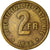 Moeda, França, France Libre, 2 Francs, 1944, Philadelphia, EF(40-45), Latão