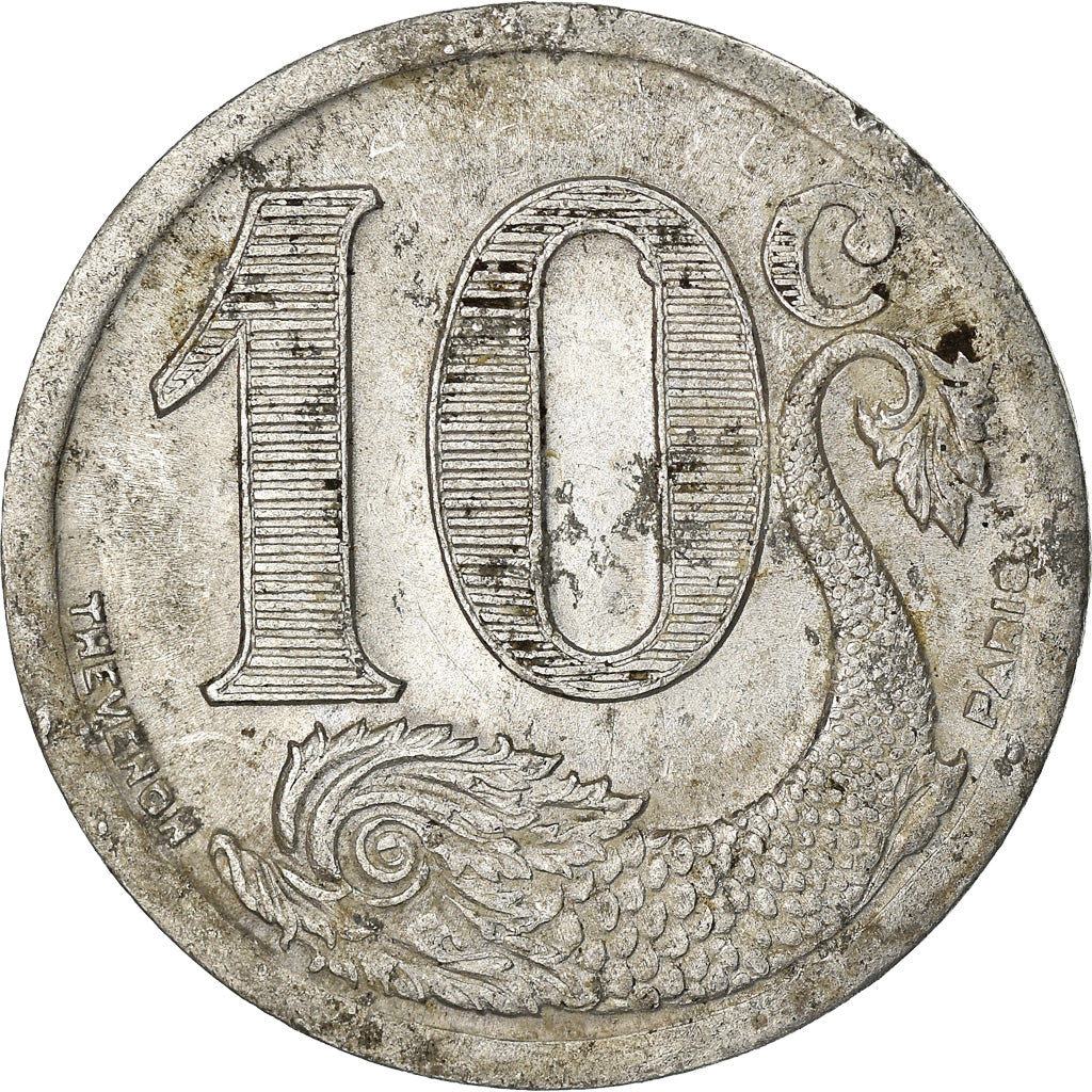 Coin, France, 10 Centimes, 1922, VF(20-25), Aluminium, Elie:10.5